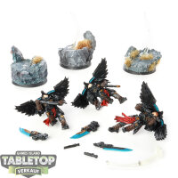 Adeptus Custodes - 3 Custodian Venatari Squad - bemalt
