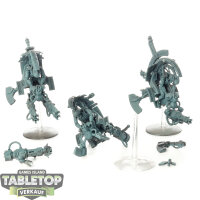 Necrons - 3x Tomb Blades - grundiert