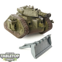 Astra Militarum - Leman Russ Battle Tank - teilweise bemalt