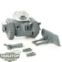 Astra Militarum - Leman Russ Battle Tank - teilweise bemalt
