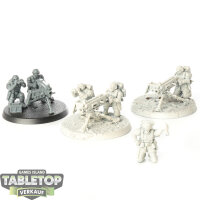 Astra Militarum - 3x Heavy Weapons Squad - teilweise bemalt