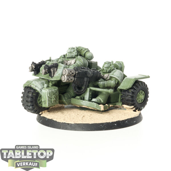 Space Marines - Attack Bike - grundiert