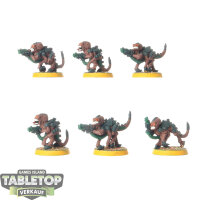 Tyraniden - 6 Termagants klassisch - bemalt