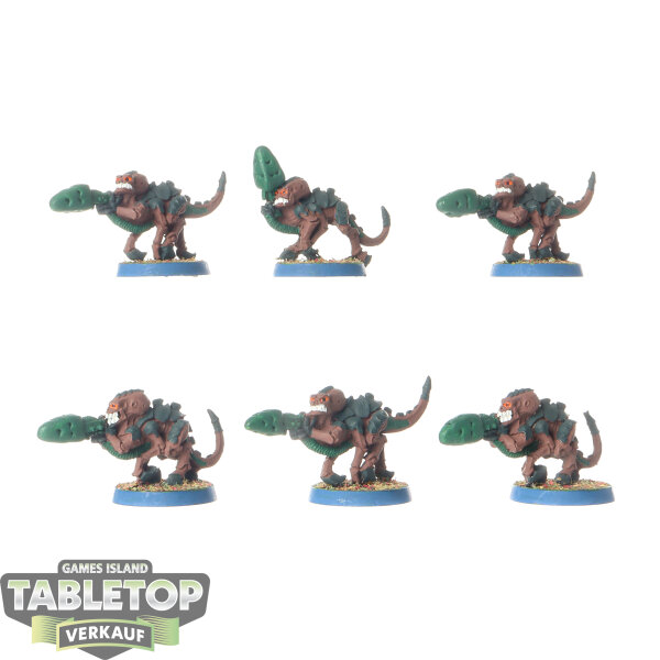 Tyraniden - 6 Termagants klassisch - bemalt