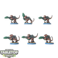 Tyraniden - 6 Termagants klassisch - bemalt
