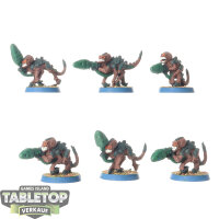 Tyraniden - 6 Termagants klassisch - bemalt