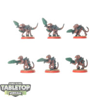 Tyraniden - 6 Termagants klassisch - bemalt