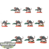 Tyraniden - 10 Termagants klassisch - bemalt