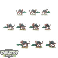 Tyraniden - 10 Termagants klassisch - bemalt