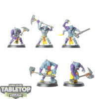 Genestealer Cults - 5 Aberrants - bemalt