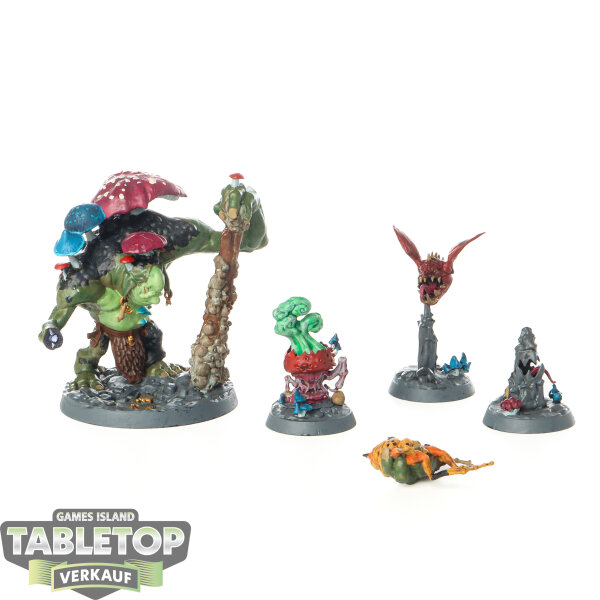Warhammer Underworlds - 4 Mollog’s Mob - bemalt