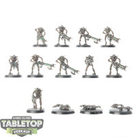 Necrons - 10 Necron Warriors - bemalt