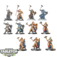 Stormcast Eternals - 11 Sequitors - teilweise bemalt