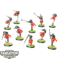 Gloomspite Gitz - 10x Boingrot Bounderz - bemalt