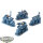 Space Marines - 4x Bikers - teilweise bemalt
