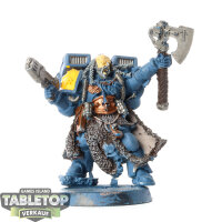 Space Wolves - Rune Priest - klassisch - teilweise bemalt