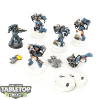 Space Wolves - 5x Long Fangs - teilweise bemalt