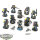 Space Wolves - 10x Grey Hunters - klassisch - teilweise bemalt