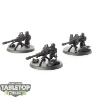 Astra Militarum - 3 Heavy Weapons Squad classic - grundiert