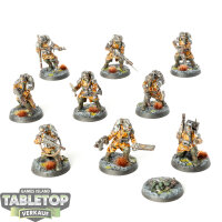 Astra Militarum - 9 Death Korps of Krieg - bemalt