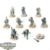 Astra Militarum - 9 Death Korps of Krieg - bemalt