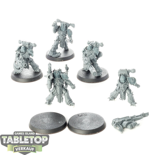 Chaos Space Marines - 5 Havocs - unbemalt