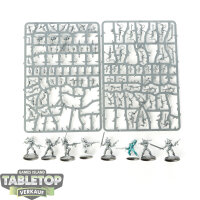 Aeldari - 10 Storm Guardians - teilweise bemalt