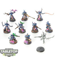 Drukhari - 10 Kabalite Warriors - teilweise bemalt