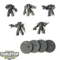 Horus Heresy - 5 Legion Cataphractii Terminator Squad -...