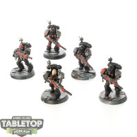 Deathwatch - 5 Veteran Squad - bemalt