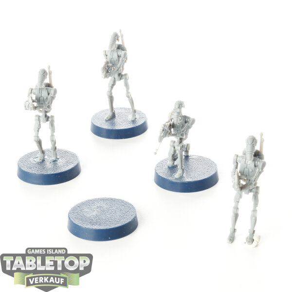 Separatisten - 4 B1 Battle Droids Upgrade - unbemalt