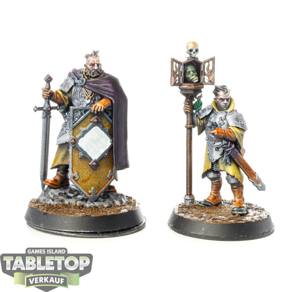 Cities of Sigmar - Freeguild Marshal and Relic Envoy - bemalt