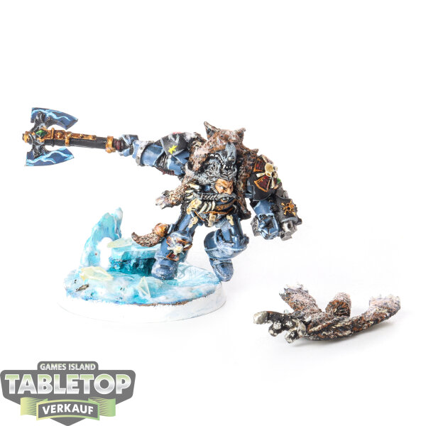 Space Wolves - Logan Grimnar klassisch - bemalt