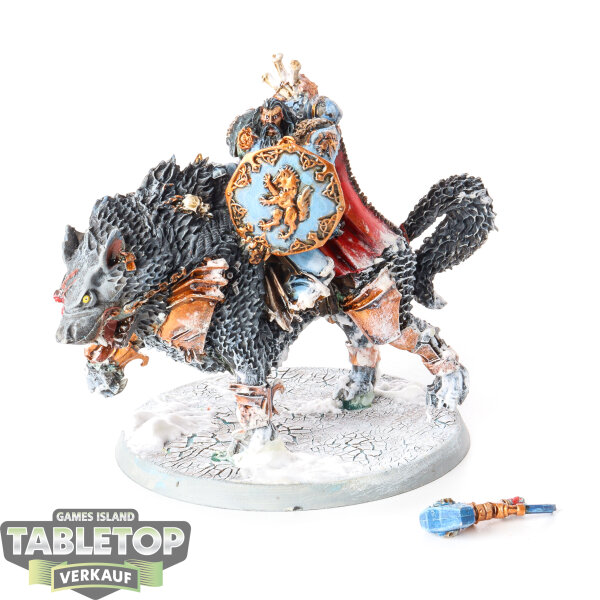 Space Wolves - Canis Wolfborn - bemalt