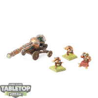 Skaven - Warp Lightning Cannon klassisch - bemalt