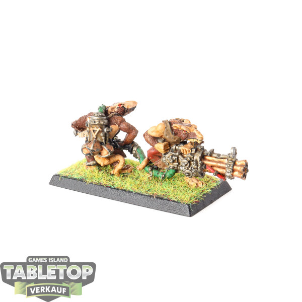 Skaven - Ratling Gun klassisch - bemalt
