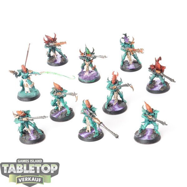 Drukhari - 10 Scourges - teilweise bemalt