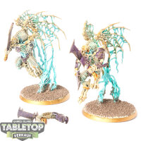 Ossiarch Bonereapers - 2 Morghast Harbingers - bemalt