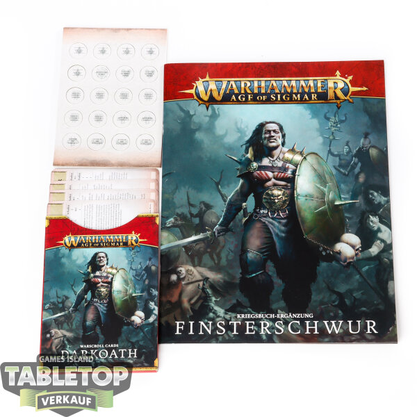 Slaves to Darkness - Darkoath Warscroll Cards & Battletome 3rd Edition - deutsch