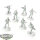 Galaktische Republik - 7 Phase I Clone Troopers - teilweise bemalt
