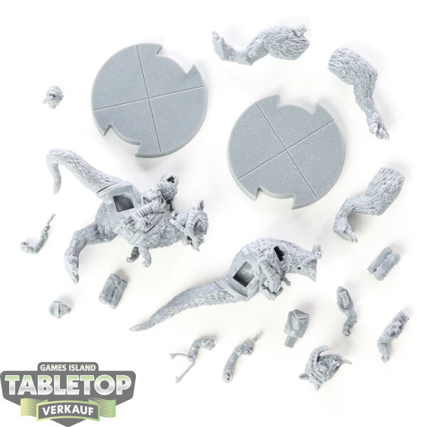 Rebellen - 2 Tauntaun Riders - teilweise gebaut