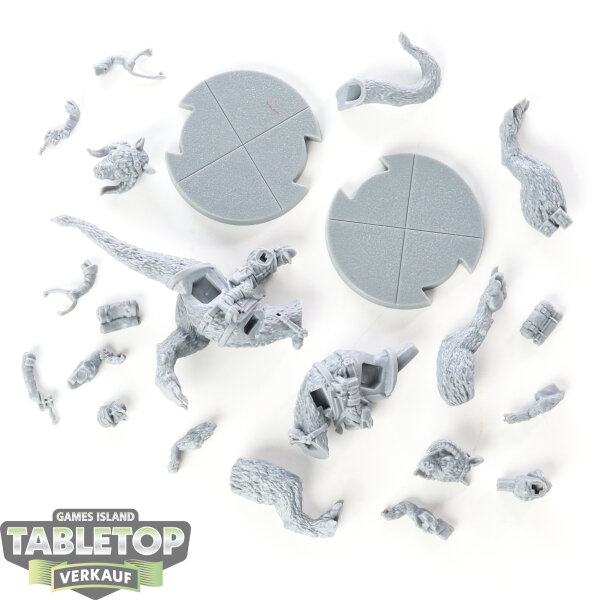 Rebellen - 2 Tauntaun Riders - teilweise gebaut