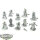 Genestealer Cults - 10x Neophyte Hybrids - teilweise bemalt