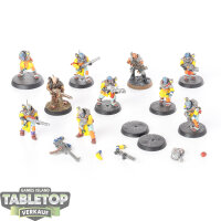 Genestealer Cults - 10x Neophyte Hybrids - teilweise bemalt