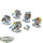 Space Wolves - 5x Wolf Guard Terminators klassisch - bemalt