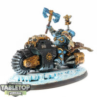 Space Wolves - Chaplain on Bike - bemalt