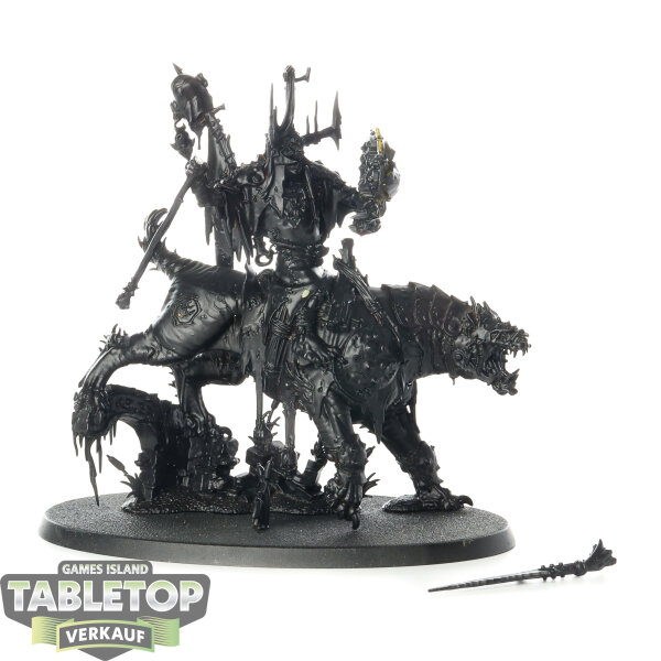 Orruk Warclans - Killaboss on Great Gnashtoof - grundiert