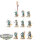 Cities of Sigmar - 10x Black Ark Corsairs - bemalt