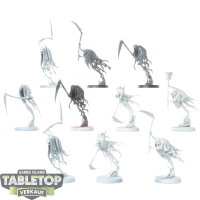 Nighthaunt - 10x Grimghast Reapers - teilweise bemalt