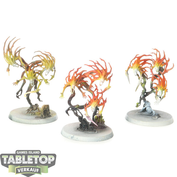 Nighthaunt - 3x Spirit Hosts - bemalt